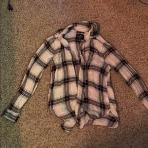 Black and white flannel